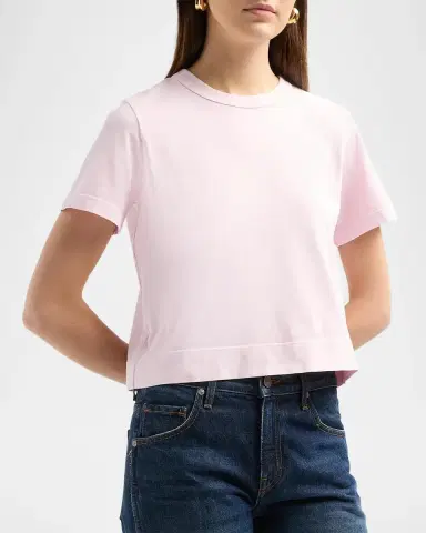 Frame The Boxy Cotton T-Shirt | Thumbnail 4
