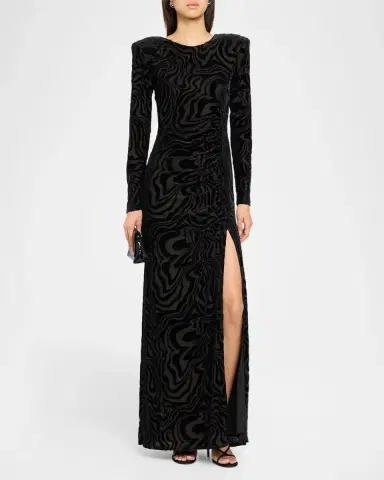 Ramy Brook April Devoré Velvet Maxi Dress | Thumbnail 2 Ramy Brook April Devoré Velvet Maxi Dress | Thumbnail 2
