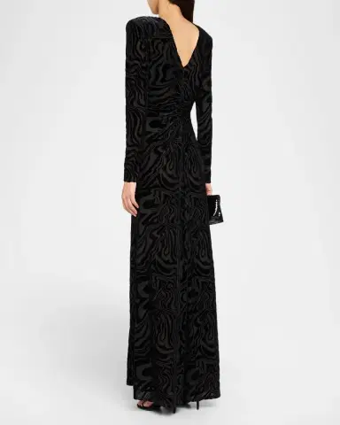 Ramy Brook April Devoré Velvet Maxi Dress | Thumbnail 3 Ramy Brook April Devoré Velvet Maxi Dress | Thumbnail 3