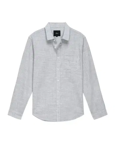 RAILS Men's Wyatt Cotton Crosshatch Button-Down Shirt | Thumbnail 1 RAILS Men's Wyatt Cotton Crosshatch Button-Down Shirt | Thumbnail 1