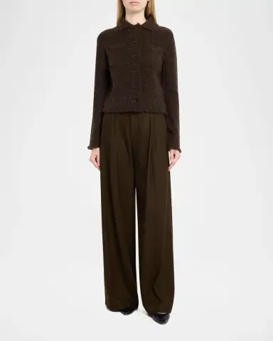 RAILS Donegal-Style Cashmere Button-Front Cardigan | Thumbnail 2