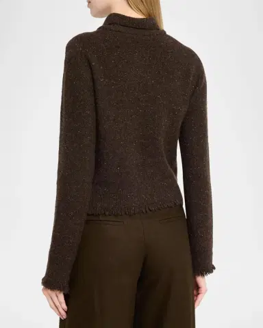 RAILS Donegal-Style Cashmere Button-Front Cardigan | Thumbnail 3