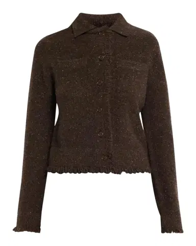 RAILS Donegal-Style Cashmere Button-Front Cardigan | Thumbnail 1