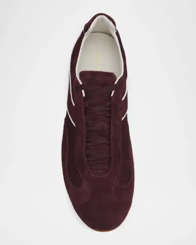 Tom Ford Men's Suede Low-Top Sneakers | Thumbnail 3