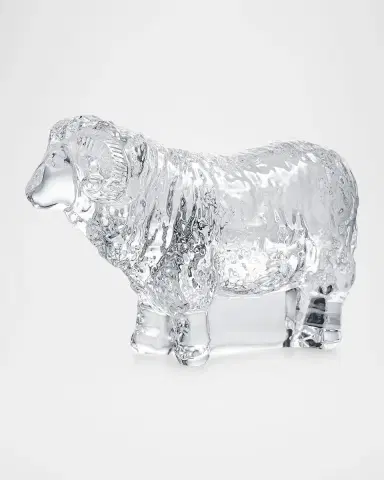 Baccarat Zodiac Sheep Crystal Figurine | Thumbnail 2 Baccarat Zodiac Sheep Crystal Figurine | Thumbnail 2