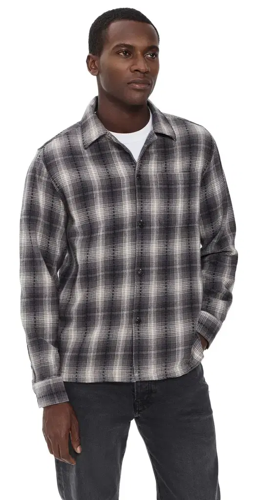 Far Afield Kali Check Busey Button Down Shirt