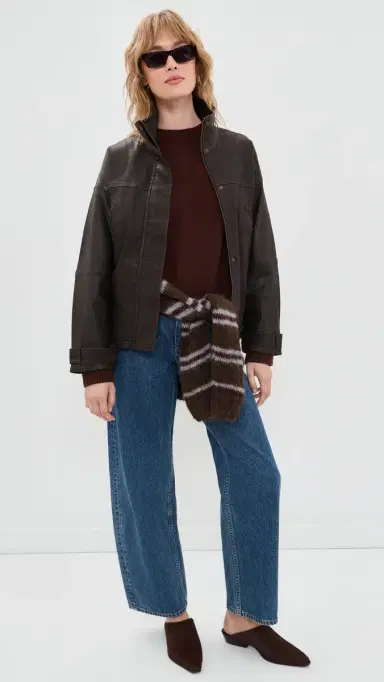 Ramy Brook Coated Robin Jacket | Thumbnail 5 Ramy Brook Coated Robin Jacket | Thumbnail 5