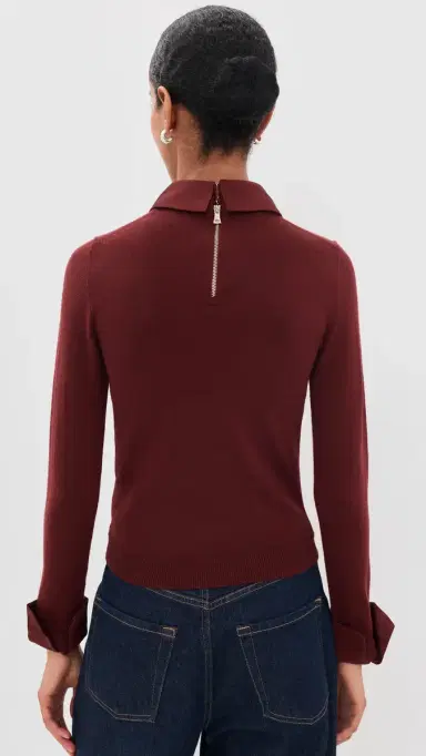 Alice + Olivia Porla Collared Sweater | Thumbnail 3 Alice + Olivia Porla Collared Sweater | Thumbnail 3