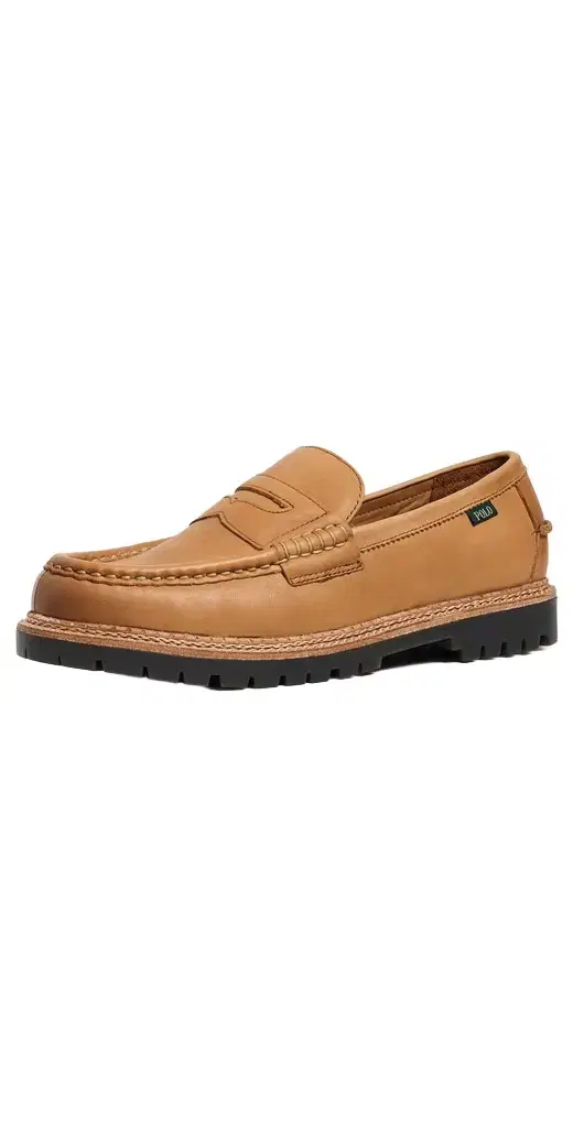 Polo Ralph Lauren Jett Lug Penny Loafers
