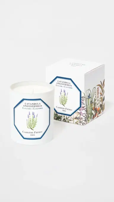 Carriere Freres Lavender Candle No Color | Thumbnail 2