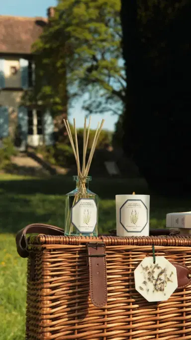 Carriere Freres Lavender Candle No Color | Thumbnail 4