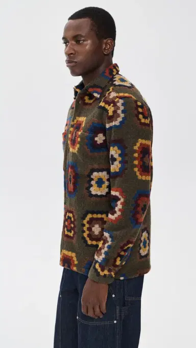Portuguese Flannel Grandma's Quilt Shacket | Thumbnail 4