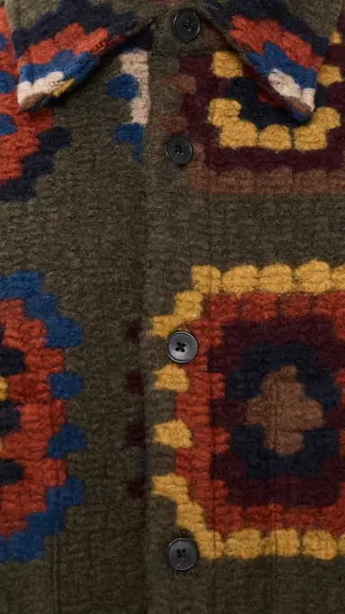 Portuguese Flannel Grandma's Quilt Shacket | Thumbnail 6