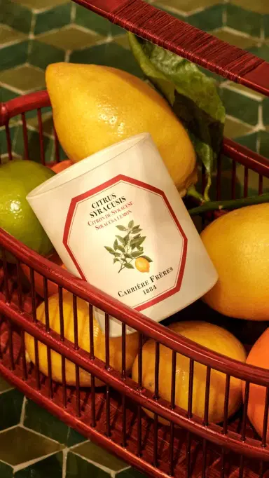 Carriere Freres Siracusa Lemon Candle No Color | Thumbnail 5 Carriere Freres Siracusa Lemon Candle No Color | Thumbnail 5