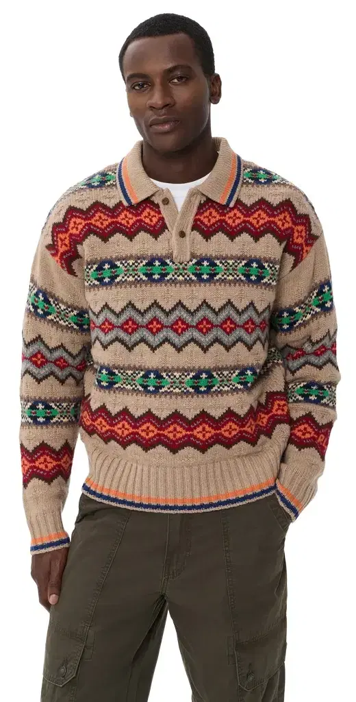 Polo Ralph Lauren Original Label Fairisle Polo Sweater