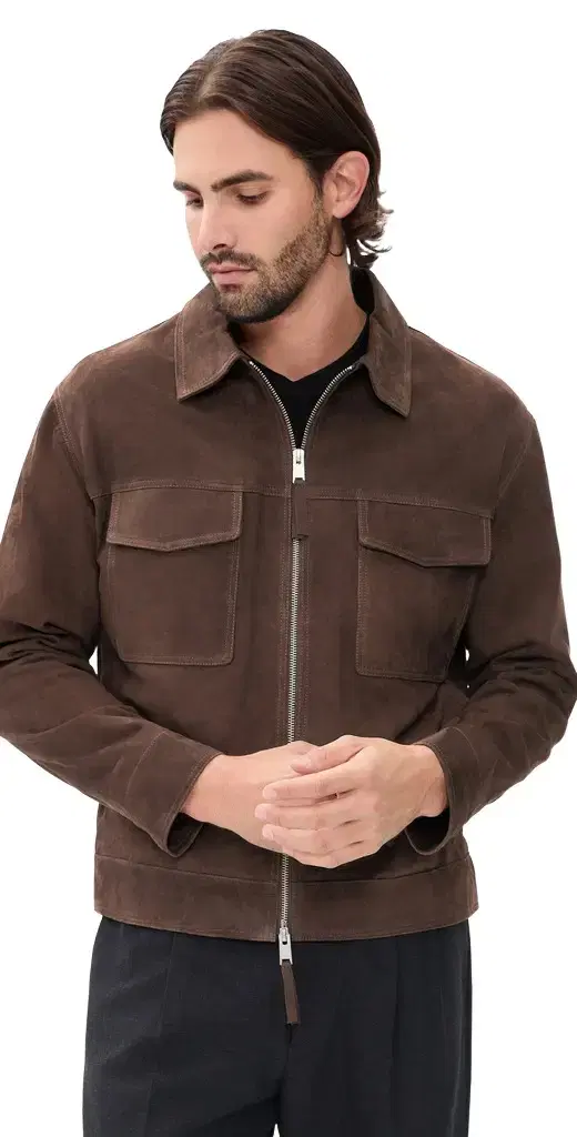 ARMA Kale Goat Suede Sturdy Jacket