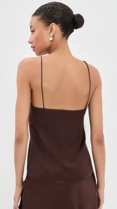 Sablyn Haya Square Neck Silk Cami | Thumbnail 3 Sablyn Haya Square Neck Silk Cami | Thumbnail 3