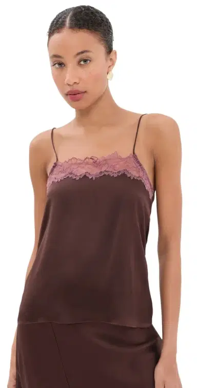 Sablyn Haya Square Neck Silk Cami | Thumbnail 1 Sablyn Haya Square Neck Silk Cami | Thumbnail 1