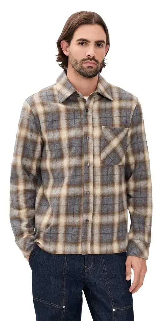 Citizens of Humanity Cairo Cascade Plaid Flannel Shirt