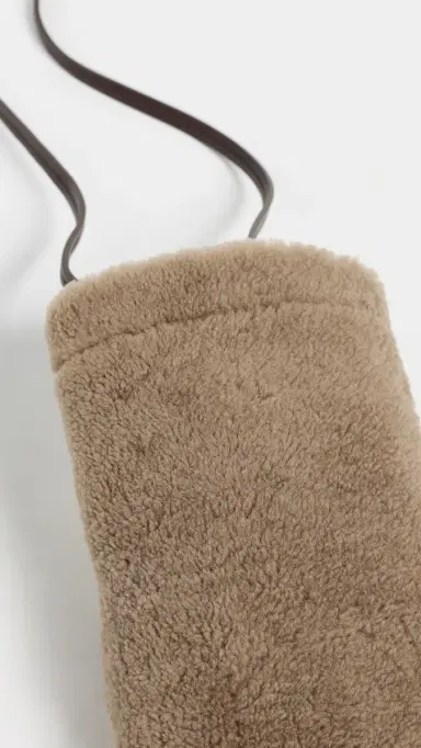Jenni Kayne Yves Shearling Pouch | Thumbnail 5