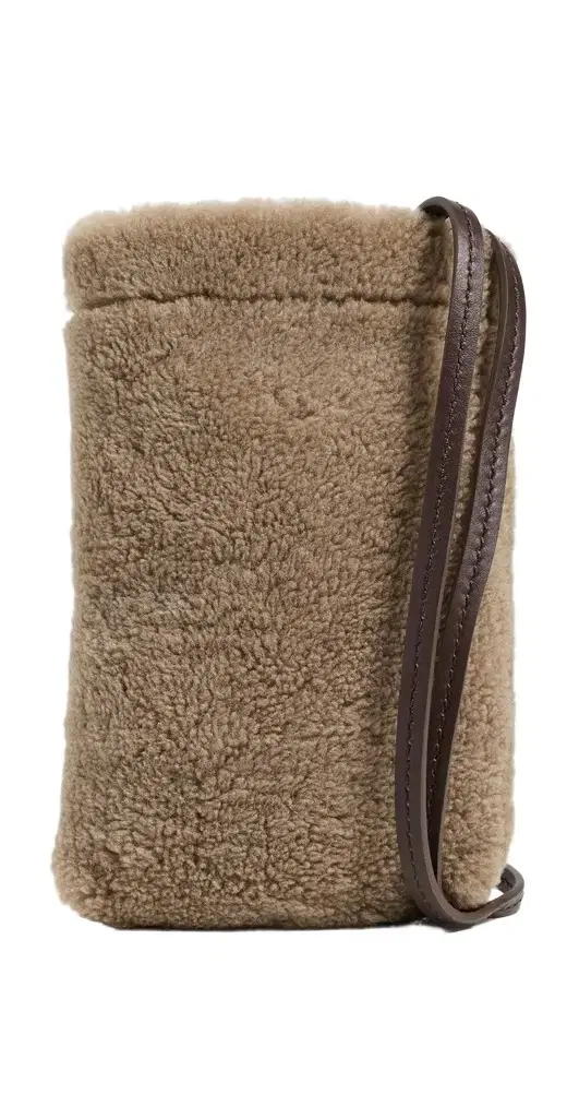 Yves Shearling Pouch