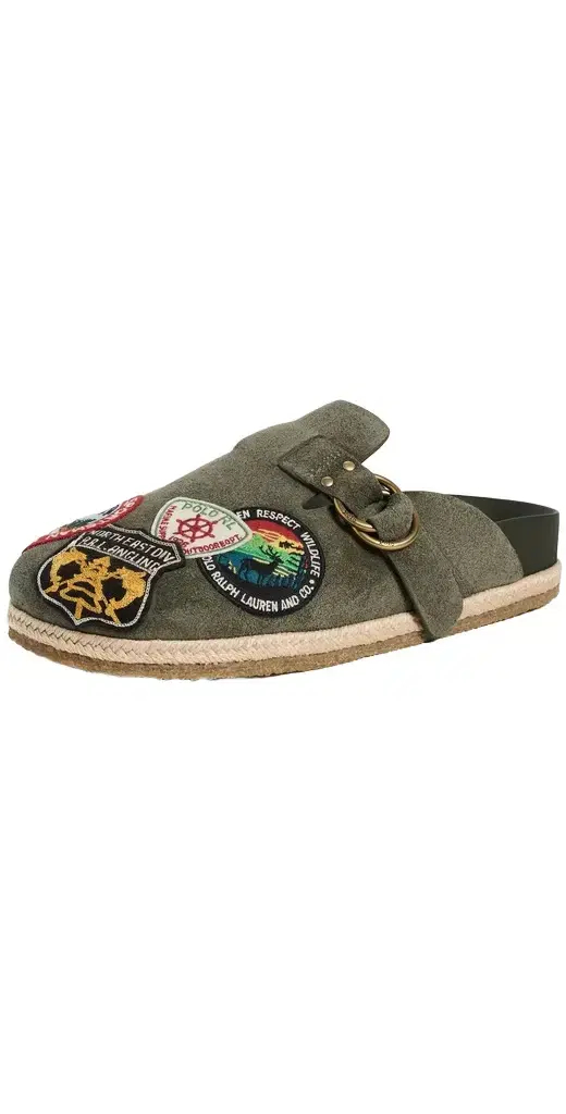 Polo Ralph Lauren Turbach Patch Clogs