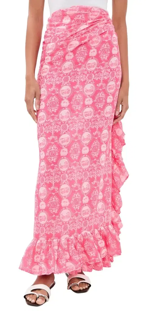Coniglio Palm Beach Ruffle Power Coverup Pareo