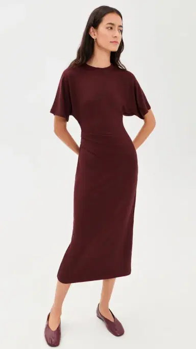 Vince Ruched Side Knit Dress | Thumbnail 2 Vince Ruched Side Knit Dress | Thumbnail 2