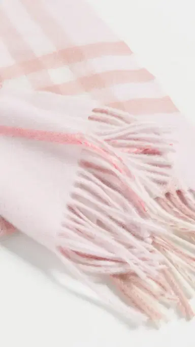 Burberry Cashmere Check Scarf | Thumbnail 4