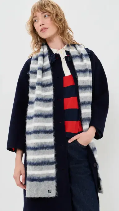 Favorite Daughter The Striped Knit Scarf | Thumbnail 3