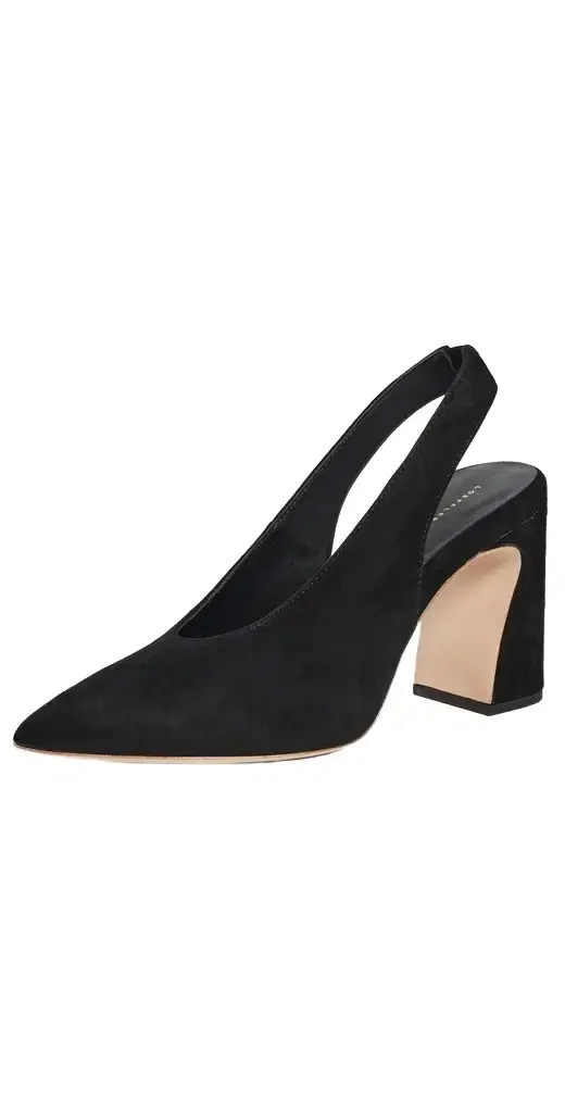 Katerina Suede Slingback Pumps