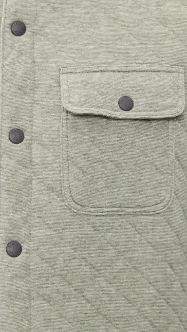 Faherty Epic Quilted Fleece Shacket | Thumbnail 6