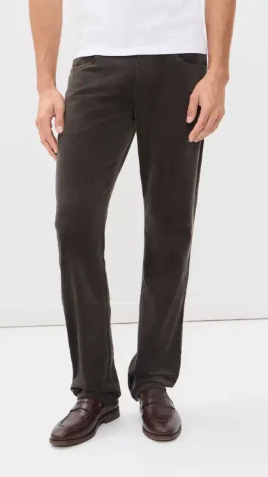 PAIGE Federal Midnight Brown Corduroy Pants | Thumbnail 2