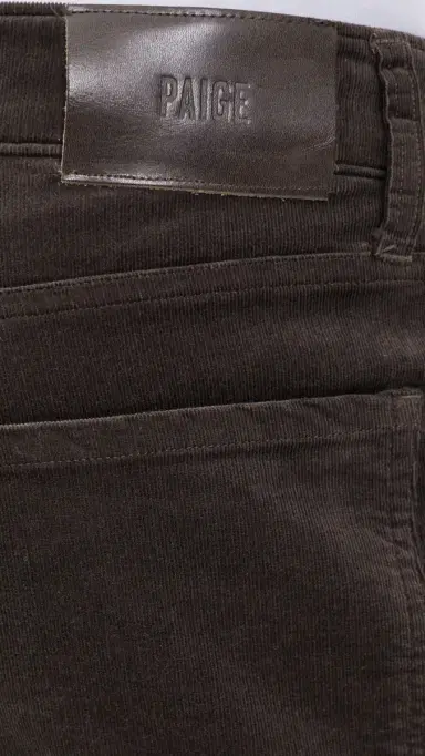 PAIGE Federal Midnight Brown Corduroy Pants | Thumbnail 6