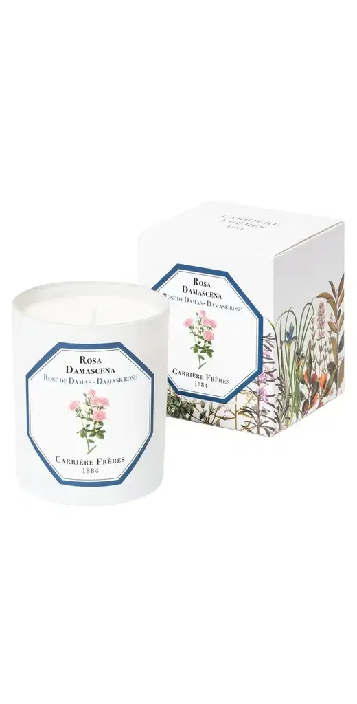 Damask Rose Candle No Color