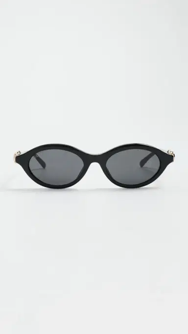 Gucci Oval Frame Sunglasses | Thumbnail 2 Gucci Oval Frame Sunglasses | Thumbnail 2