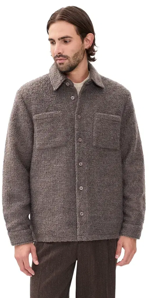 Mount Bobble Wool Reversible Shacket