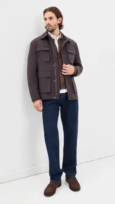 Wax London Fairfax Tech Canvas Field Jacket | Thumbnail 5