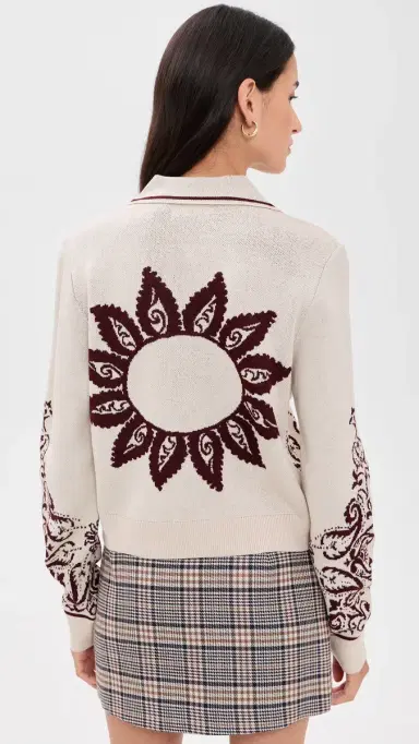 Dress To Jacquard Knit Cardigan | Thumbnail 3