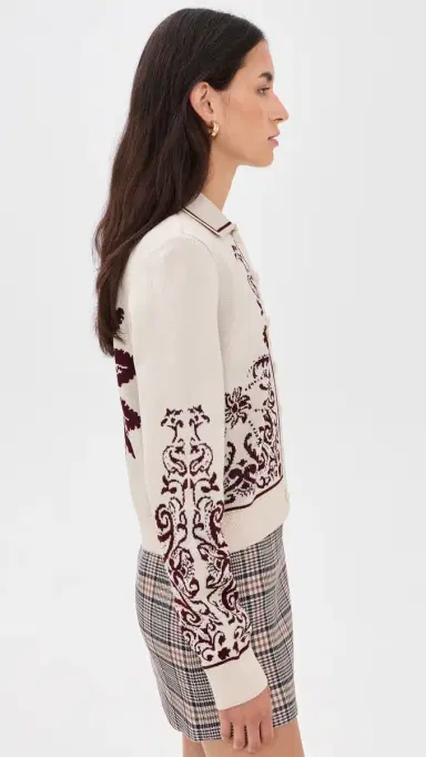 Dress To Jacquard Knit Cardigan | Thumbnail 4
