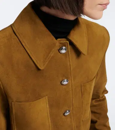 Altuzarra Astley cropped suede jacket | Thumbnail 6