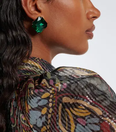 Jennifer Behr Alma embellished earrings | Thumbnail 5