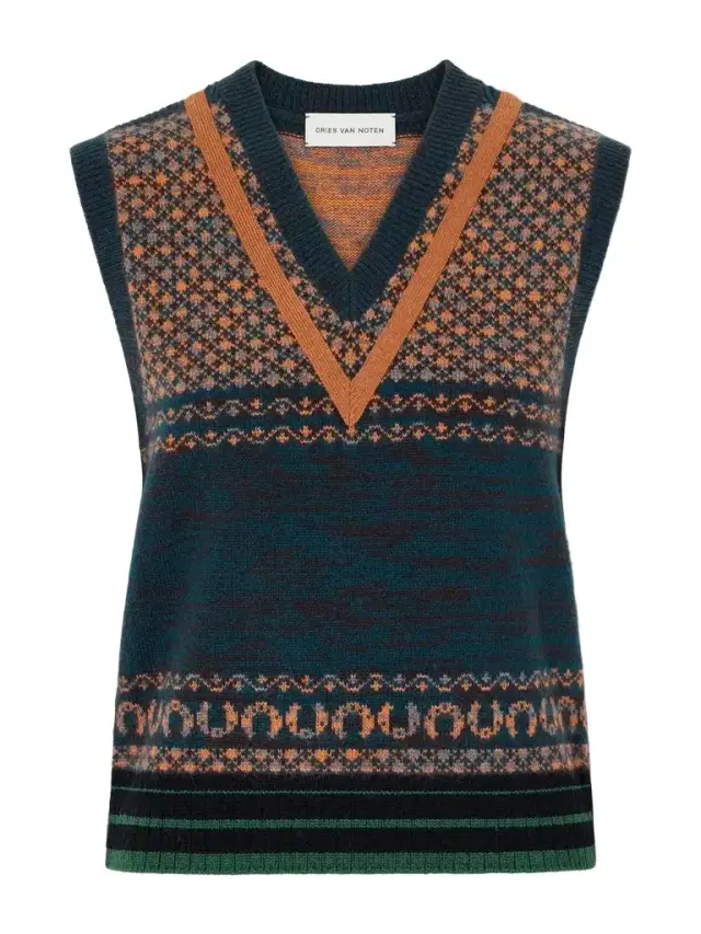 Toque Cashmere And Wool-blend Vest