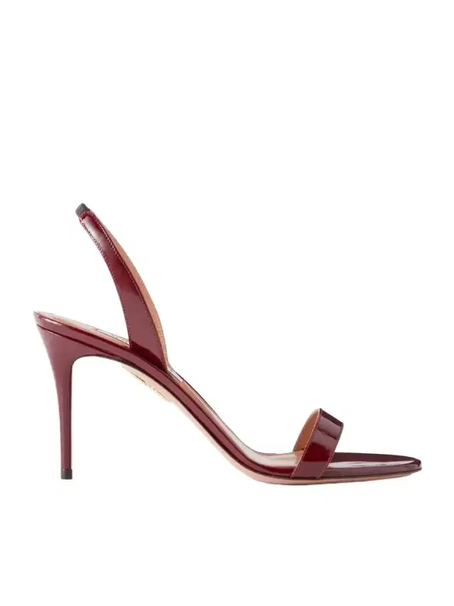 So Nude 85 Patent Leather Sandals