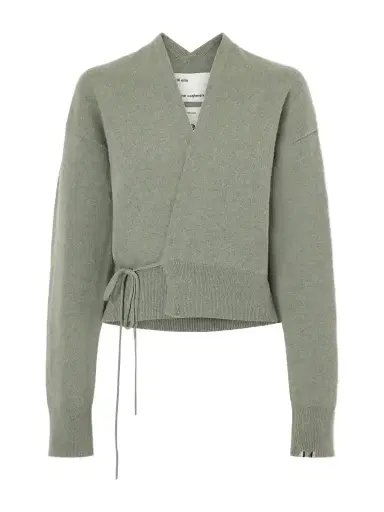 Extreme Cashmere Ella Tie-detail Cashmere-blend Cardigan | Thumbnail 1