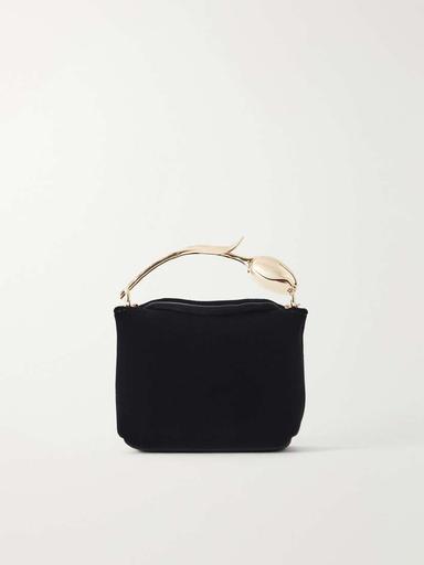 Erdem Bloom Micro Velvet Top-handle Bag | Thumbnail 1
