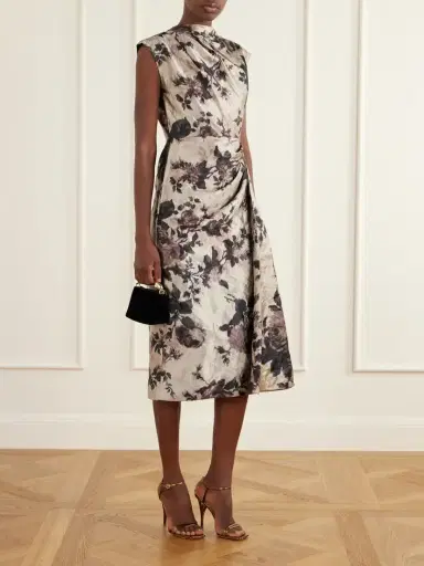 Erdem Bloom Micro Velvet Top-handle Bag | Thumbnail 3