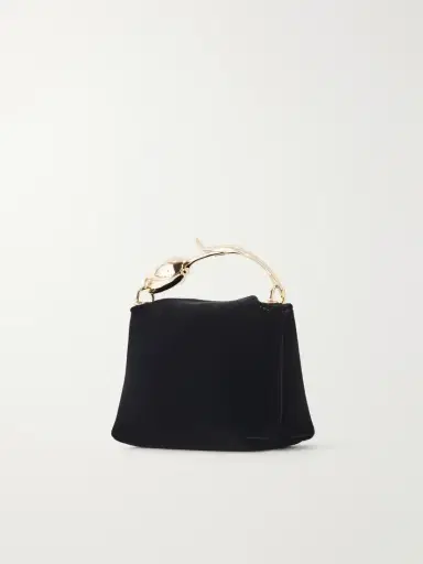 Erdem Bloom Micro Velvet Top-handle Bag | Thumbnail 4