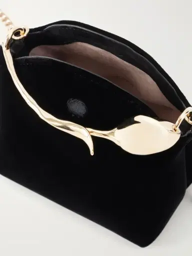 Erdem Bloom Micro Velvet Top-handle Bag | Thumbnail 6