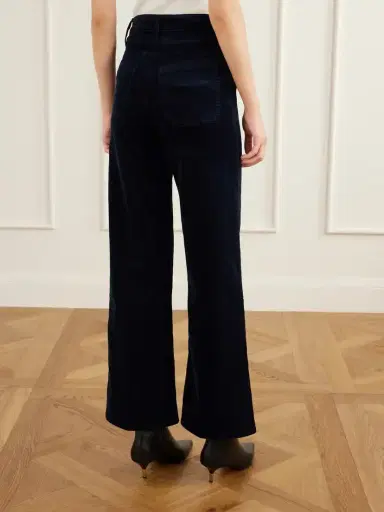 Frame Cotton-blend Corduroy High-rise Wide-leg Pants | Thumbnail 4 Frame Cotton-blend Corduroy High-rise Wide-leg Pants | Thumbnail 4